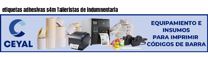 etiquetas adhesivas s4m Talleristas de indumnentaria