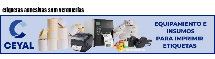 etiquetas adhesivas s4m Verdulerías