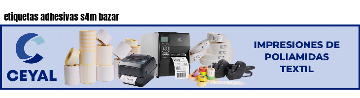 etiquetas adhesivas s4m bazar