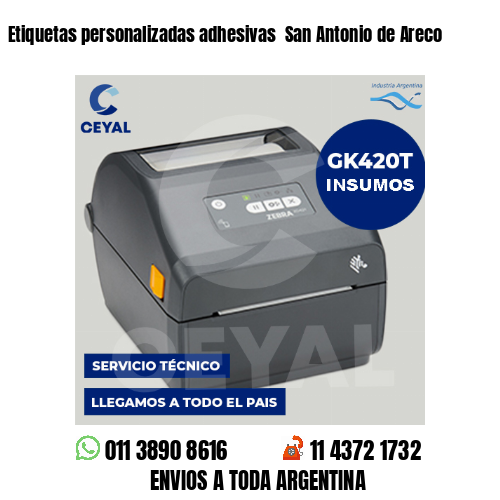 Etiquetas personalizadas adhesivas  San Antonio de Areco
