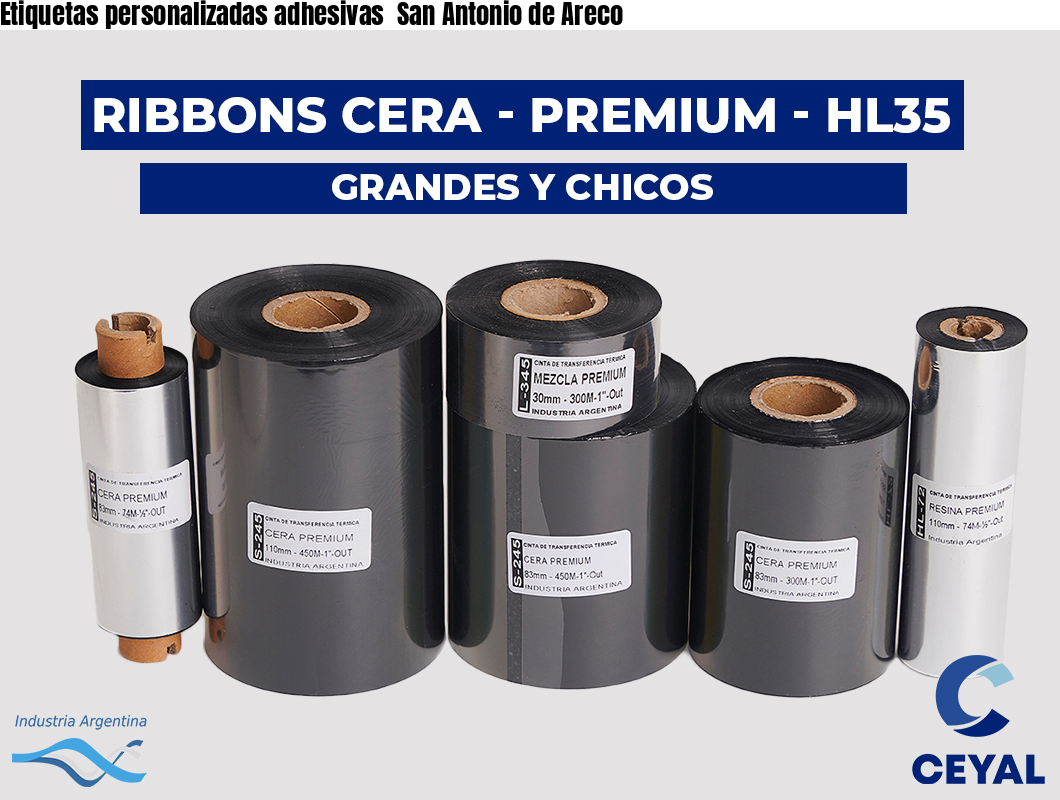 Etiquetas personalizadas adhesivas  San Antonio de Areco