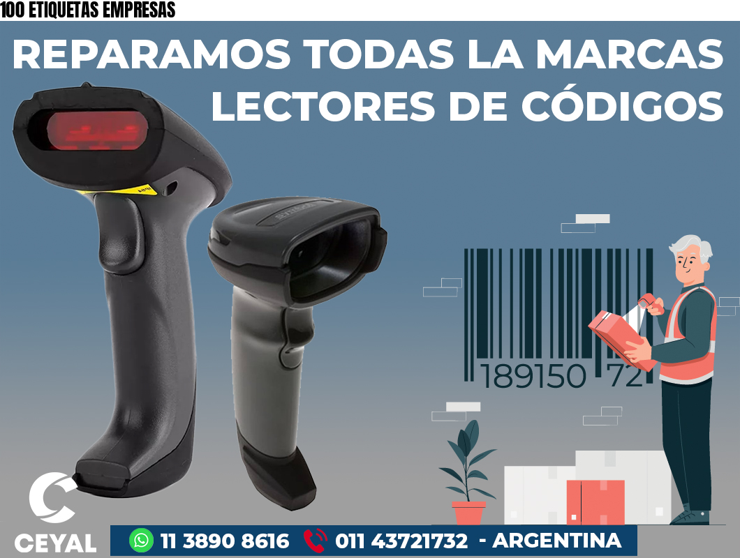 100 ETIQUETAS EMPRESAS