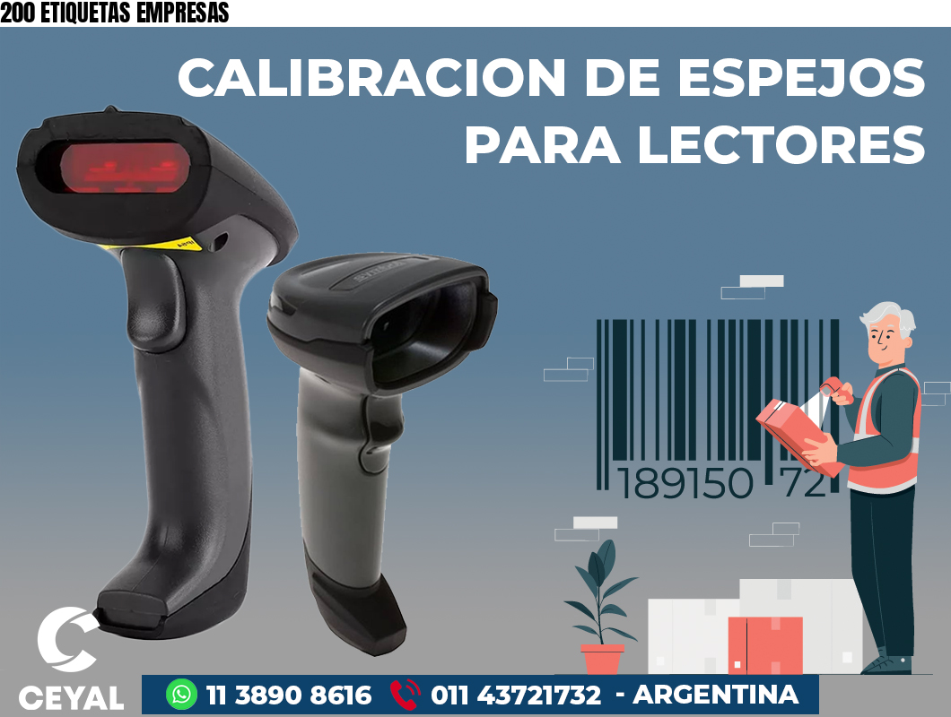 200 ETIQUETAS EMPRESAS