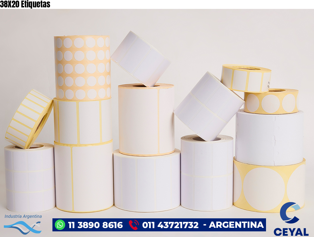 38X20 Etiquetas
