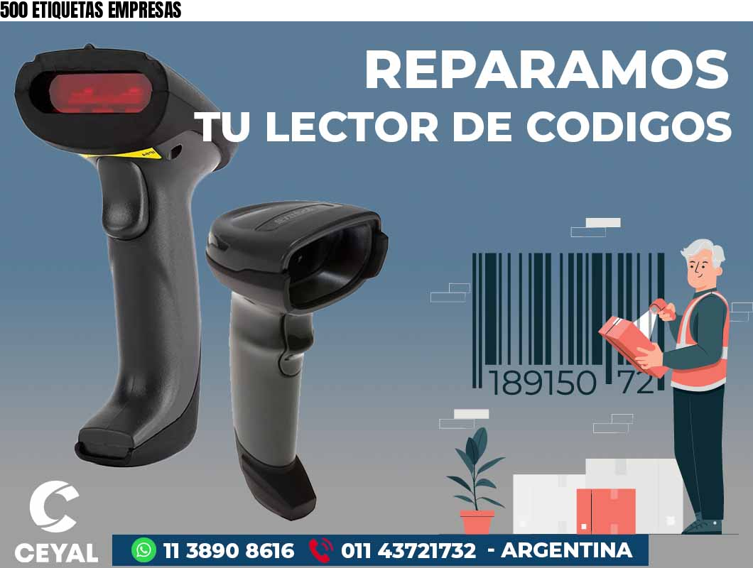 500 ETIQUETAS EMPRESAS