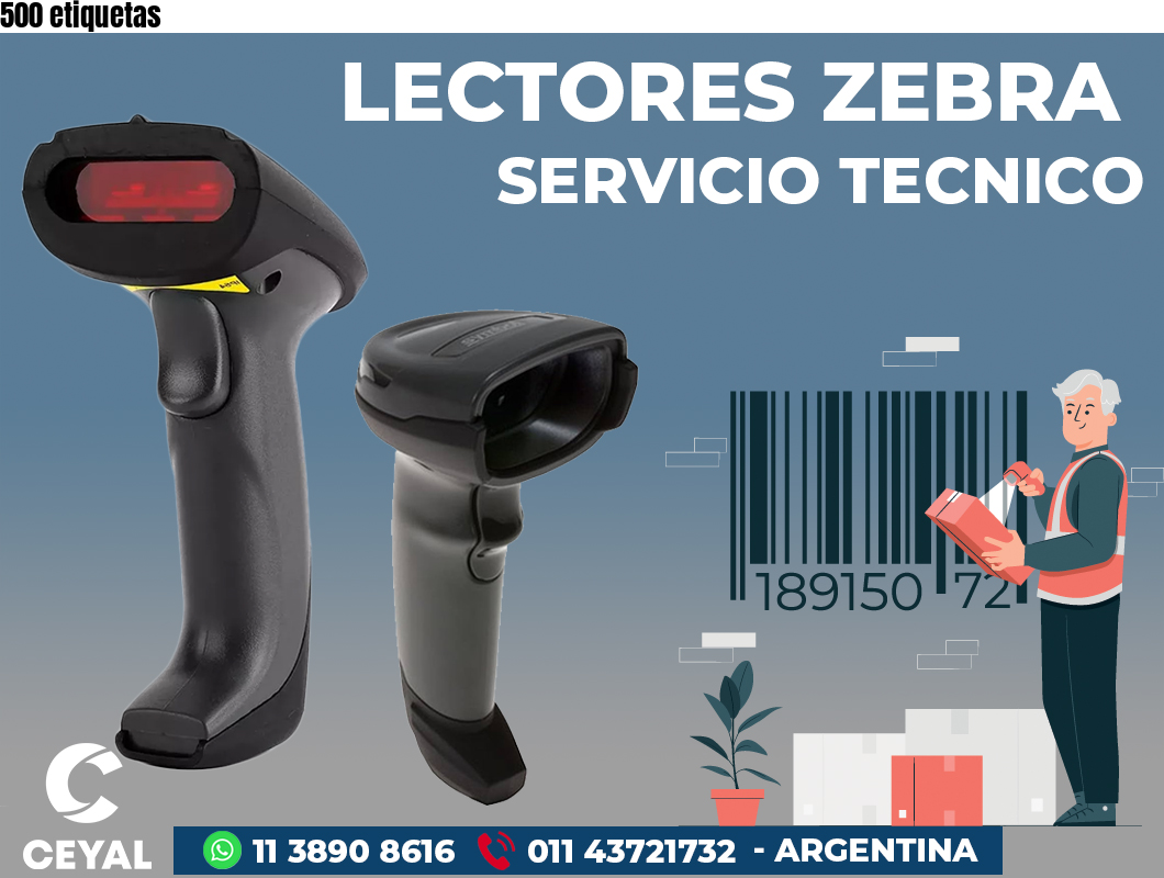 500 etiquetas