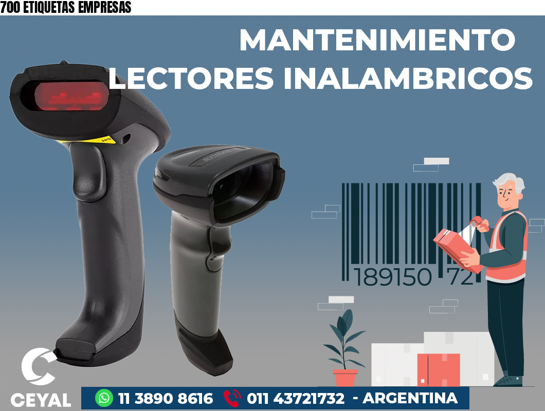 700 ETIQUETAS EMPRESAS