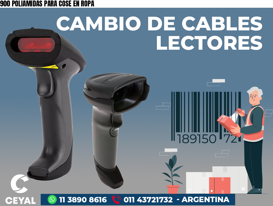900 POLIAMIDAS PARA COSE EN ROPA