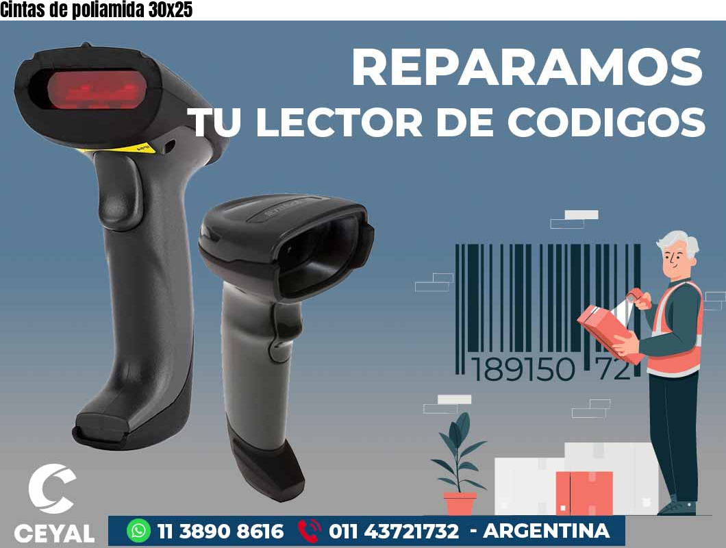 Cintas de poliamida 30x25