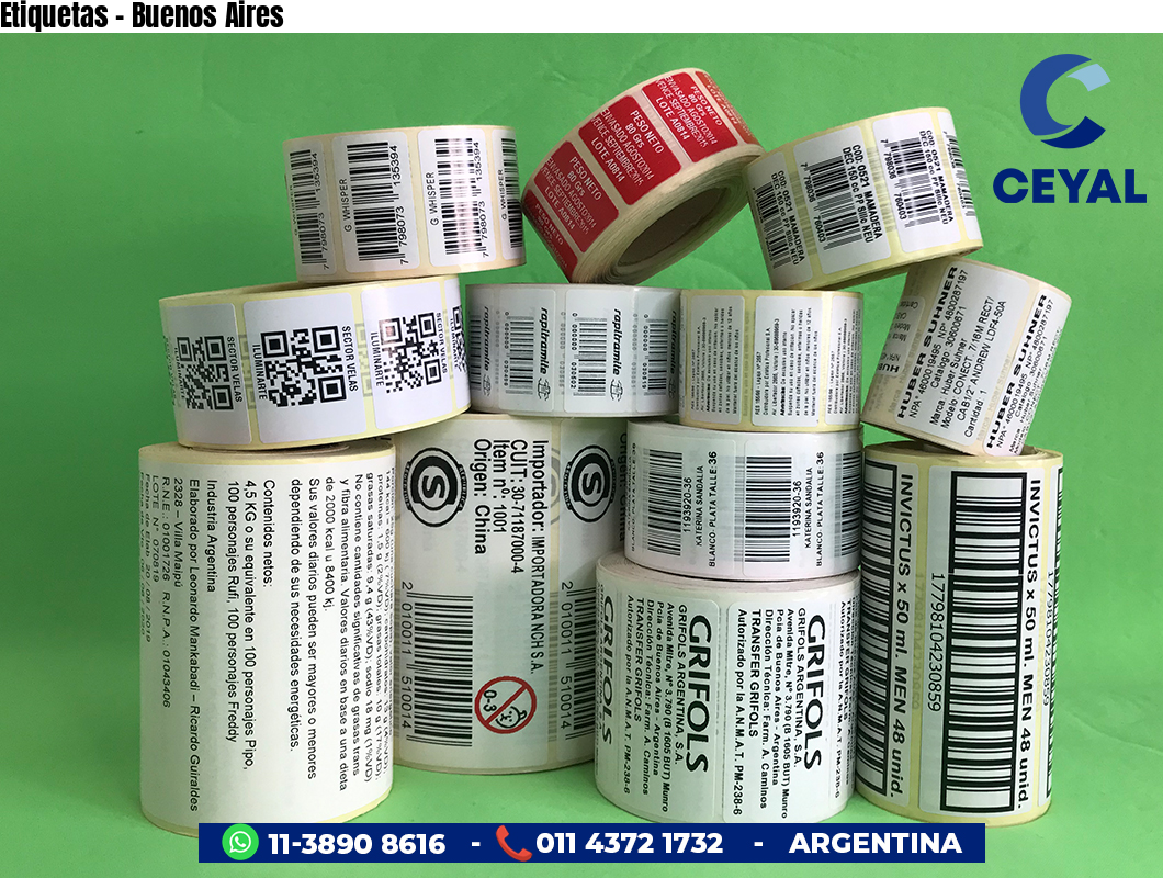 Etiquetas - Buenos Aires