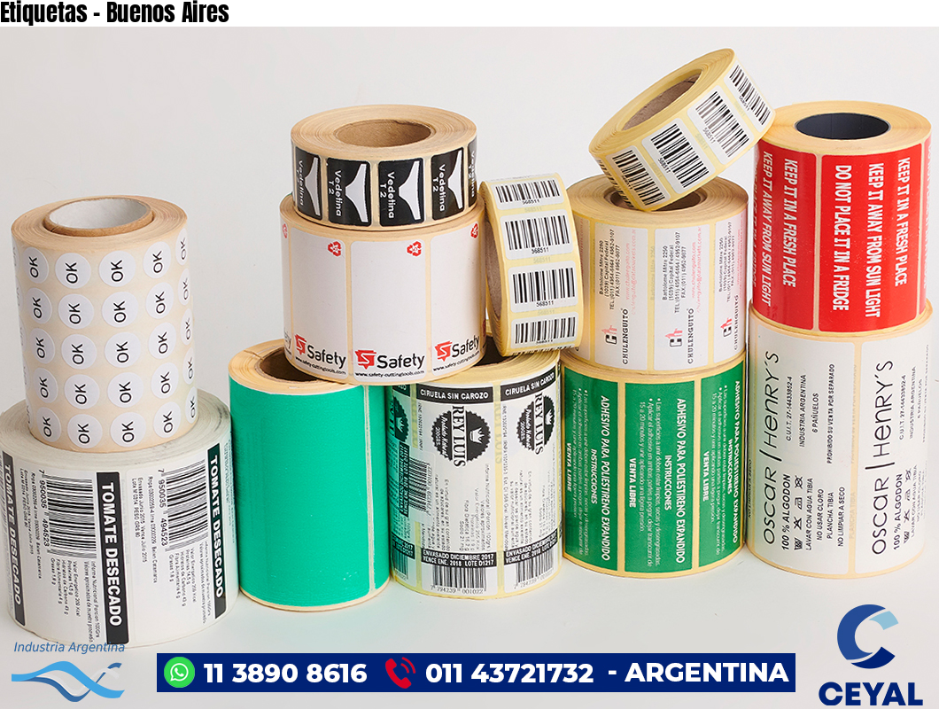 Etiquetas - Buenos Aires