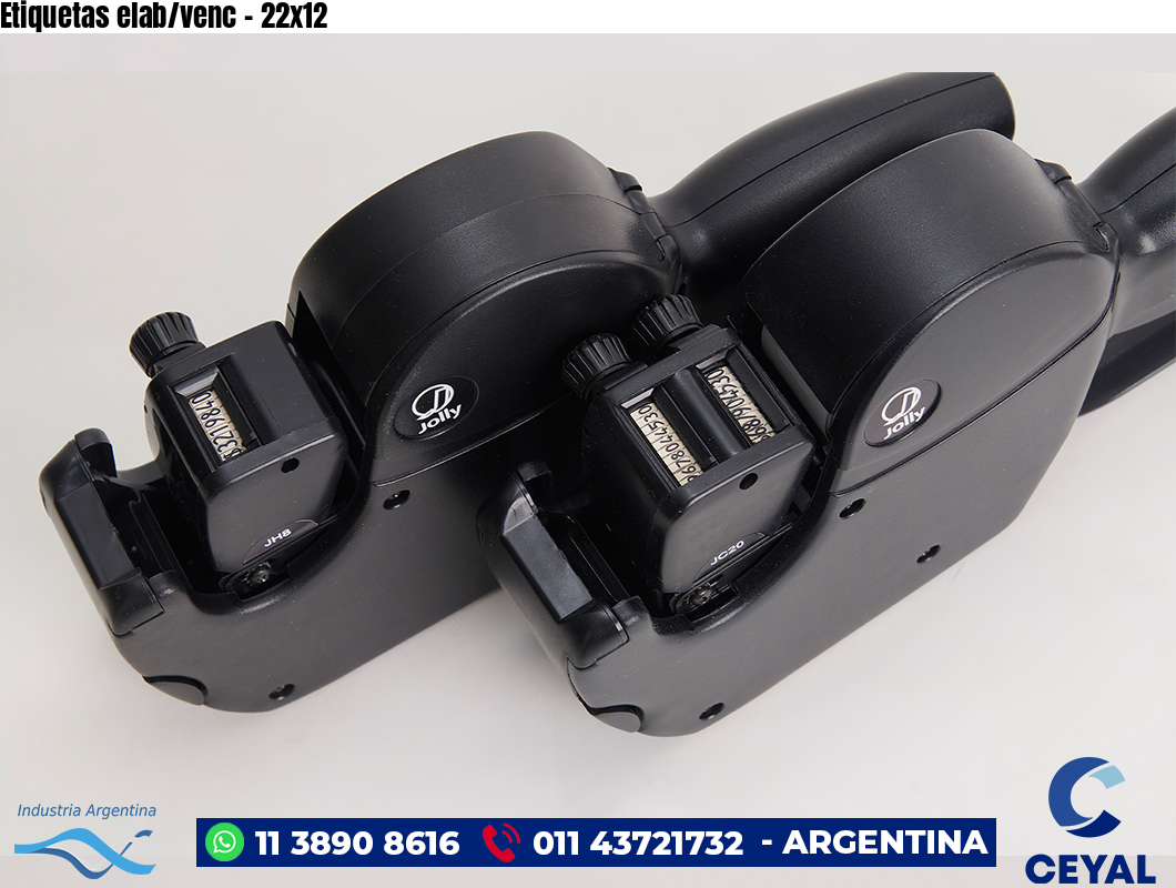 Etiquetas elab/venc – 22×12