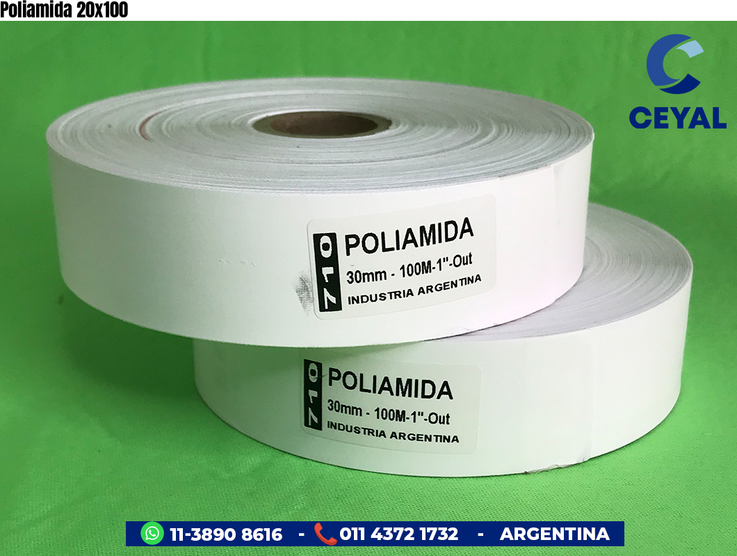 Poliamida 20x100