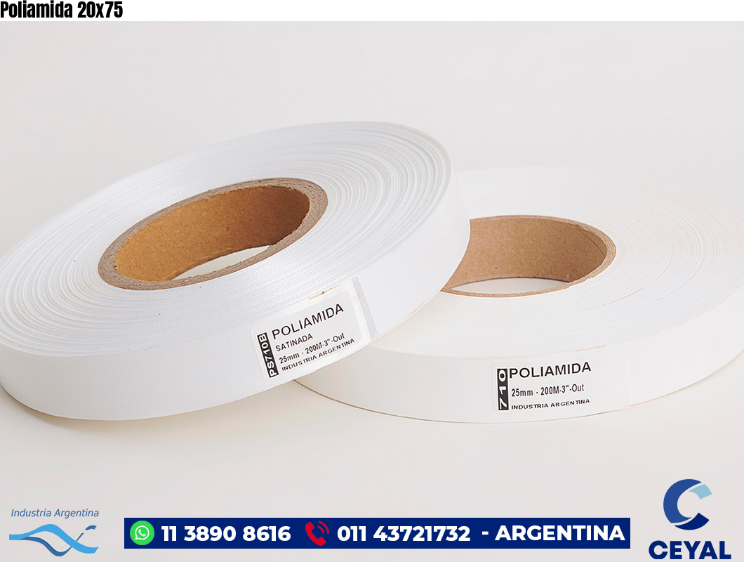 Poliamida 20×75