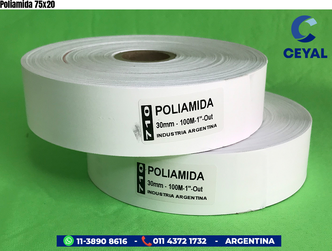 Poliamida 75×20