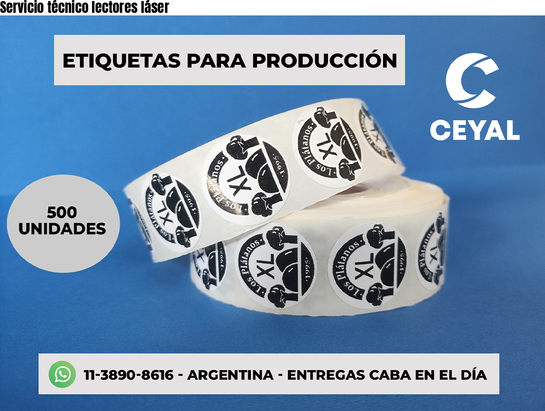 Servicio técnico lectores láser