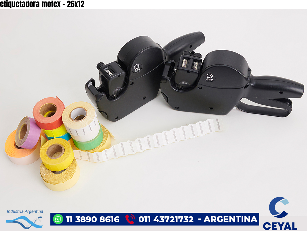 etiquetadora motex – 26×12