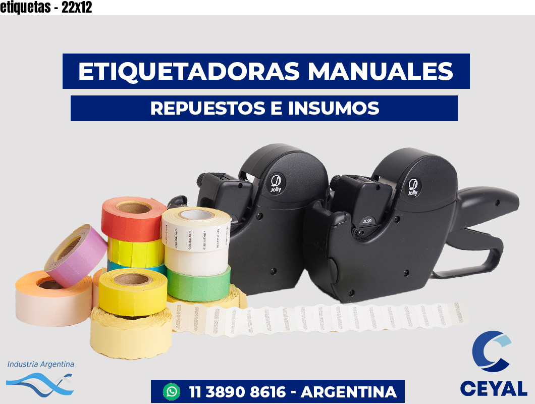 etiquetas - 22x12