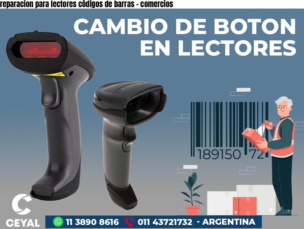 reparacion para lectores códigos de barras – comercios