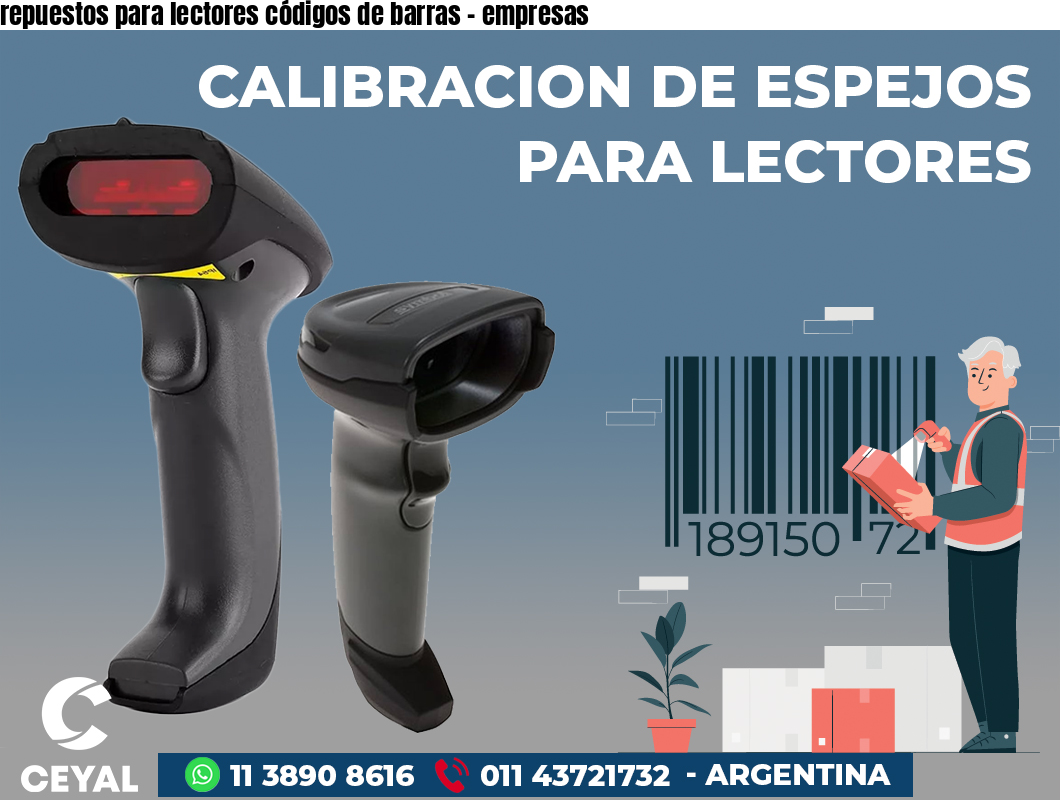 repuestos para lectores códigos de barras – empresas