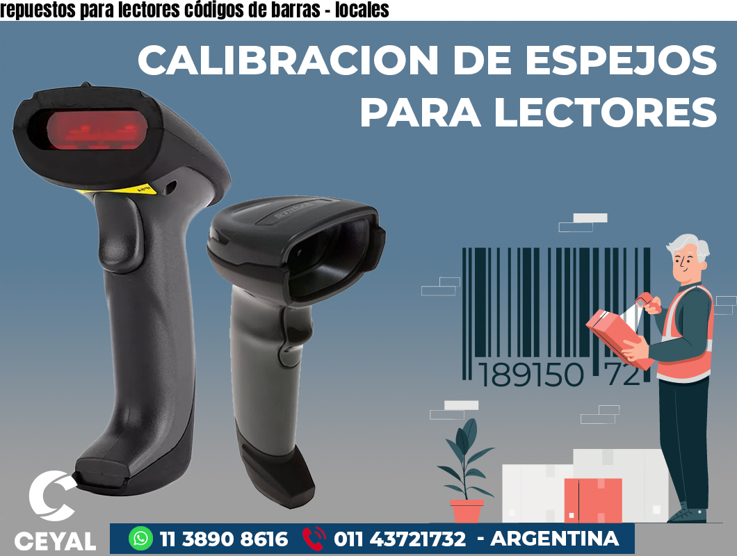 repuestos para lectores códigos de barras – locales