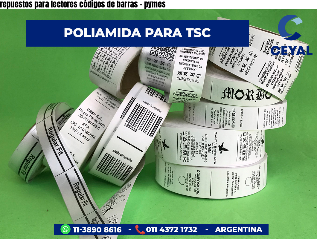 repuestos para lectores códigos de barras - pymes