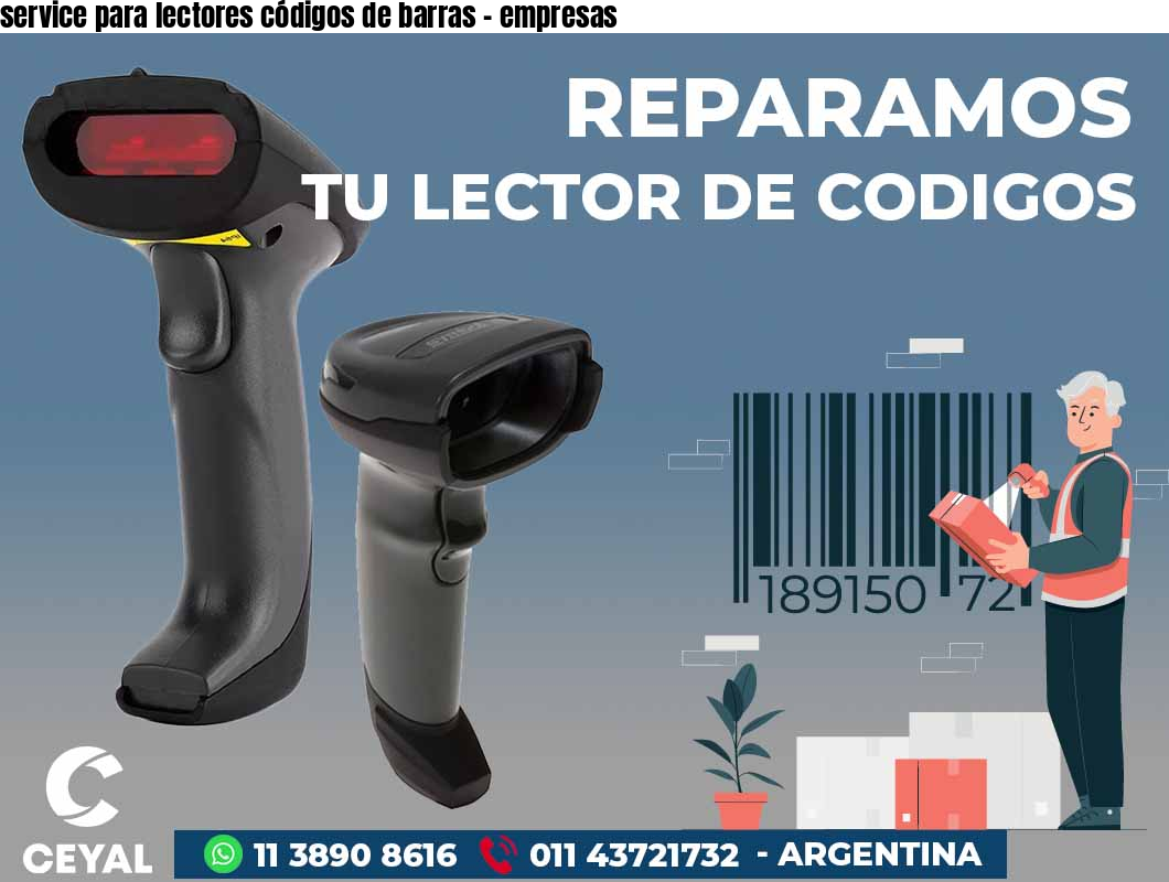 service para lectores códigos de barras – empresas