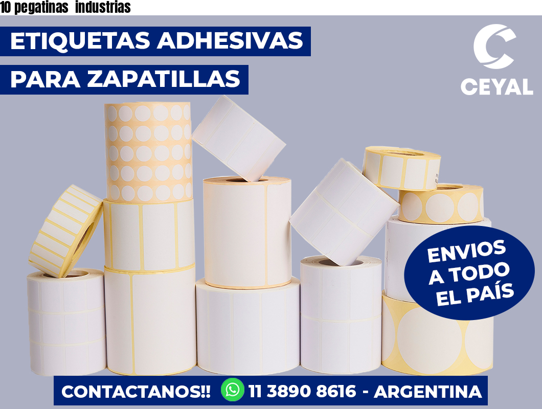 10 pegatinas industrias