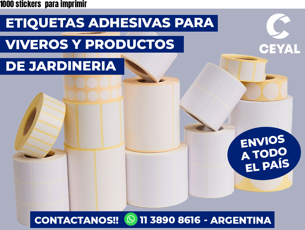 1000 stickers para imprimir