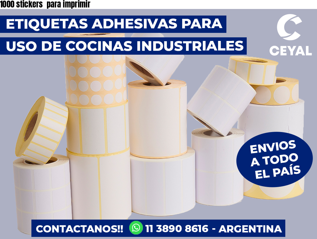 1000 stickers para imprimir