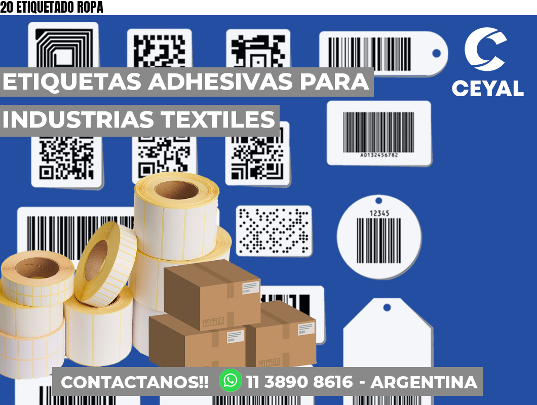 20 ETIQUETADO ROPA