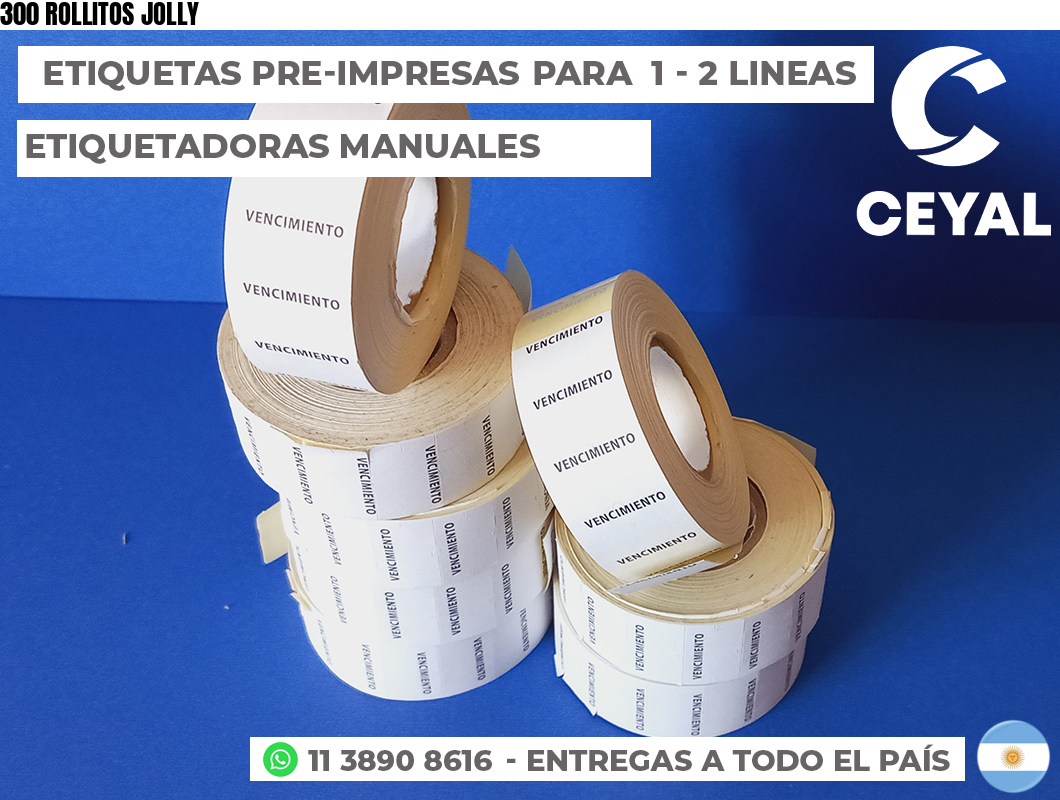 300 ROLLITOS JOLLY