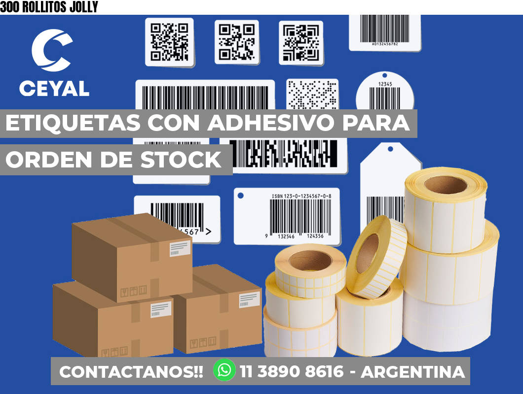 300 ROLLITOS JOLLY