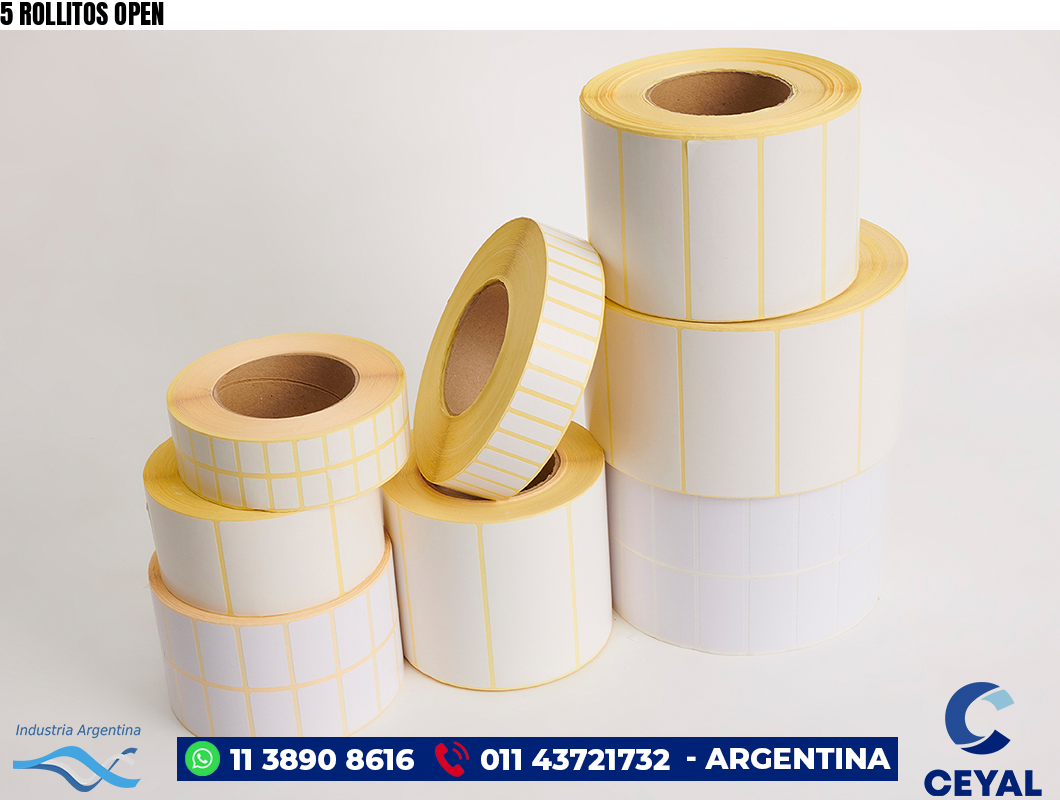 5 ROLLITOS OPEN