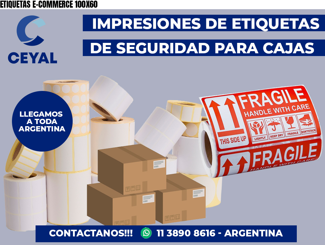 ETIQUETAS E-COMMERCE 100X60