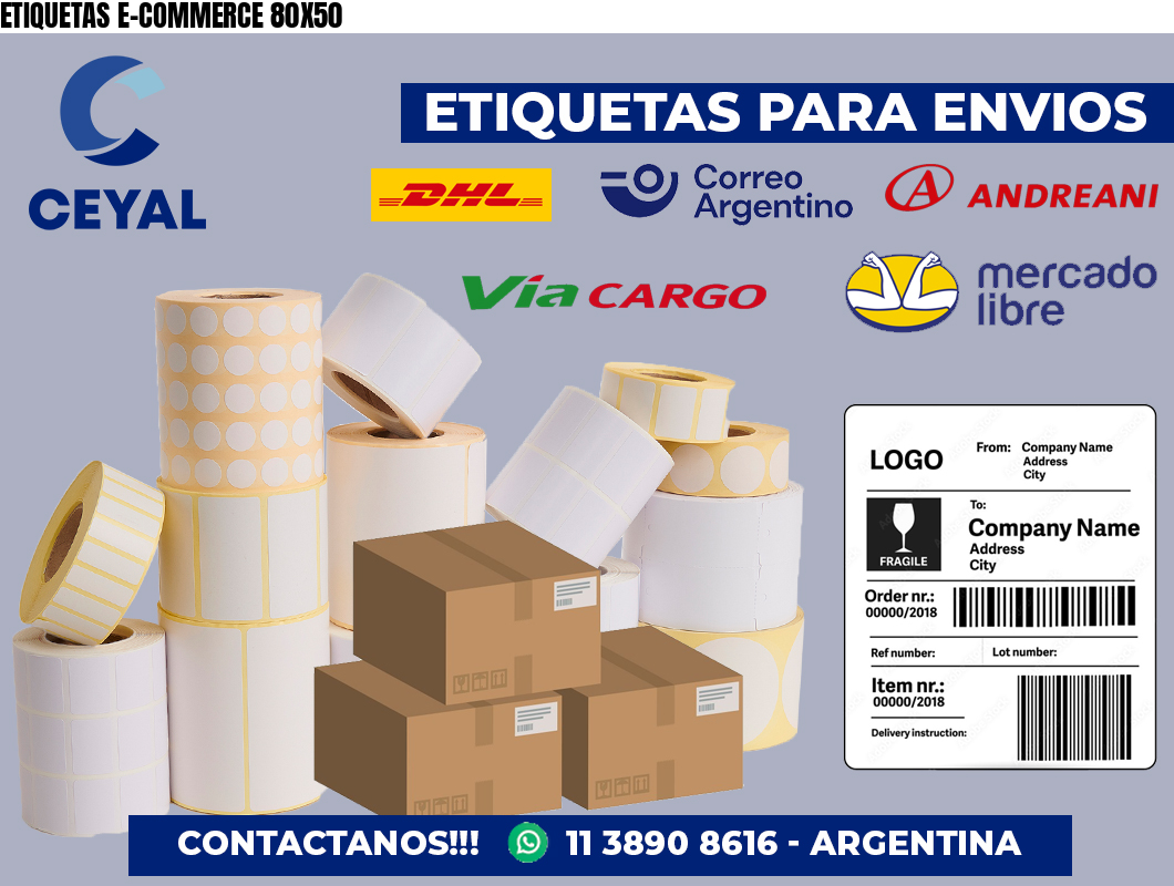 ETIQUETAS E-COMMERCE 80X50