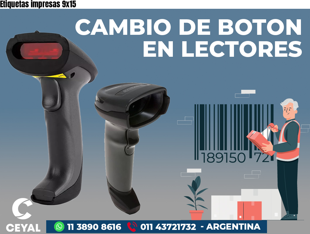 Etiquetas impresas 9x15