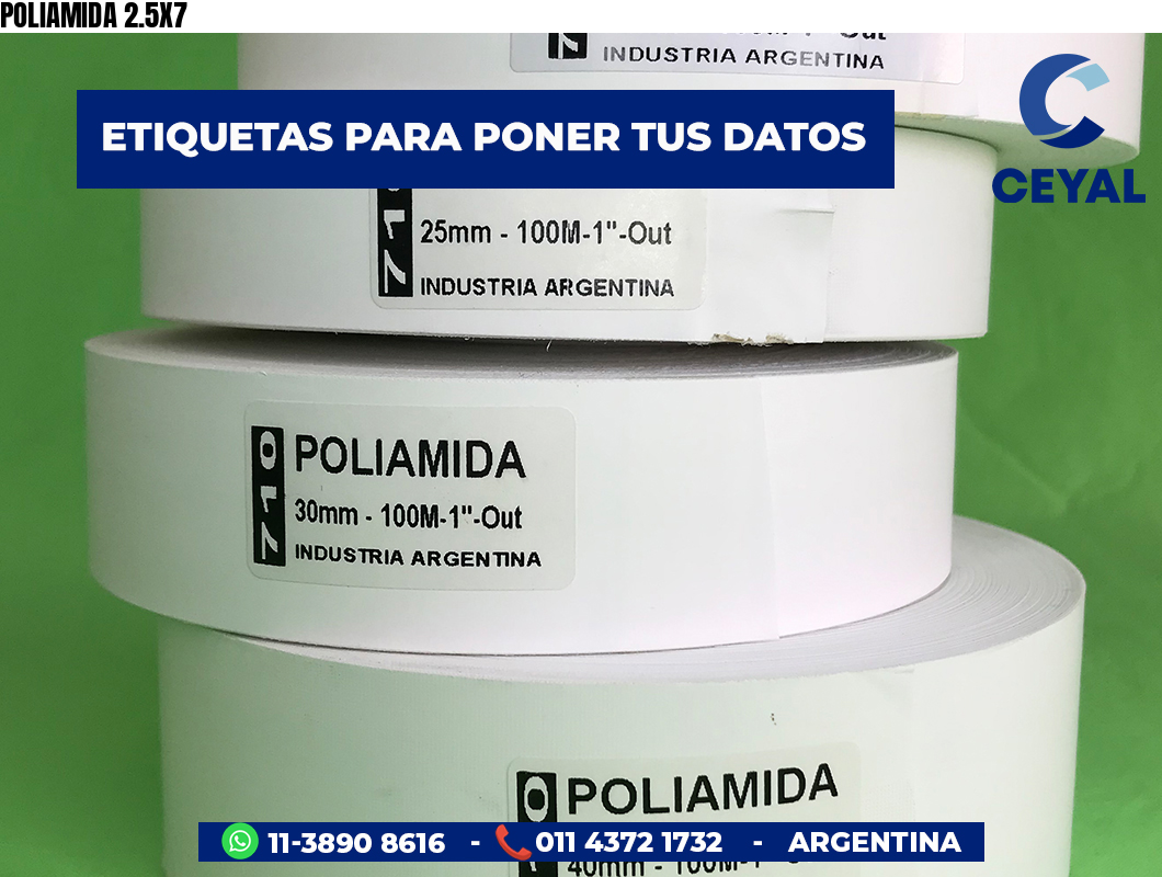 POLIAMIDA 2.5X7