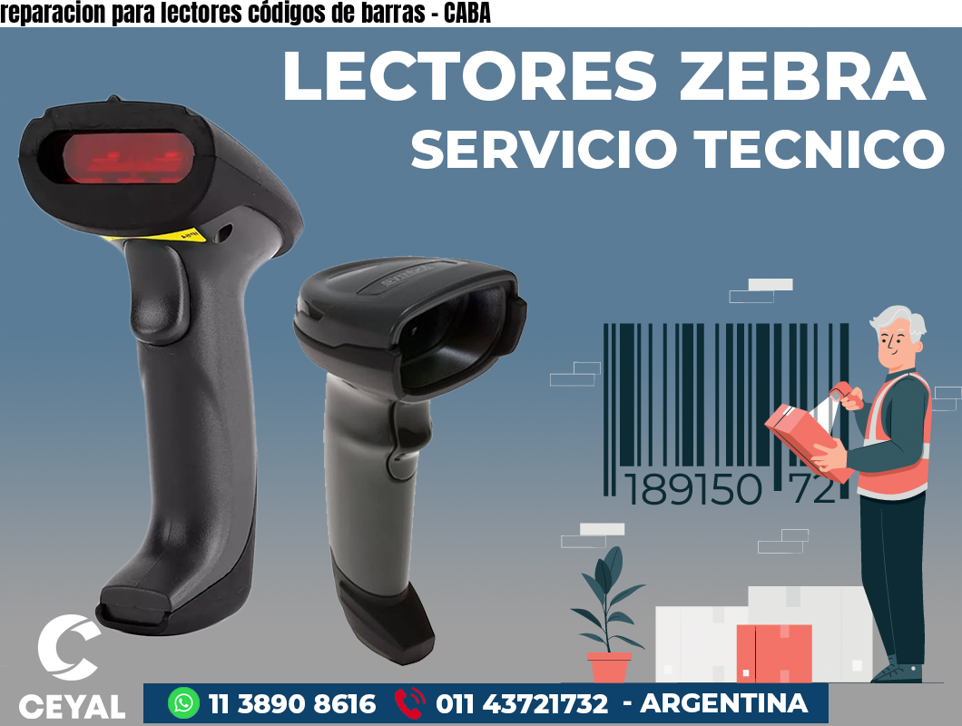 reparacion para lectores códigos de barras – CABA