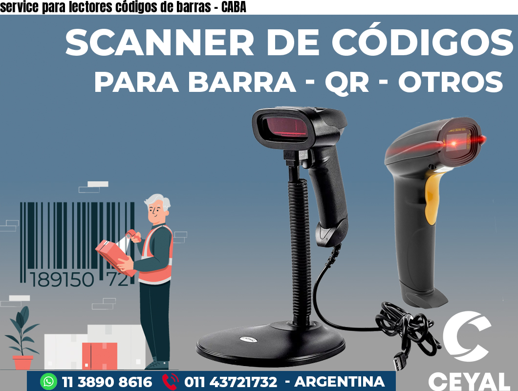 service para lectores códigos de barras – CABA
