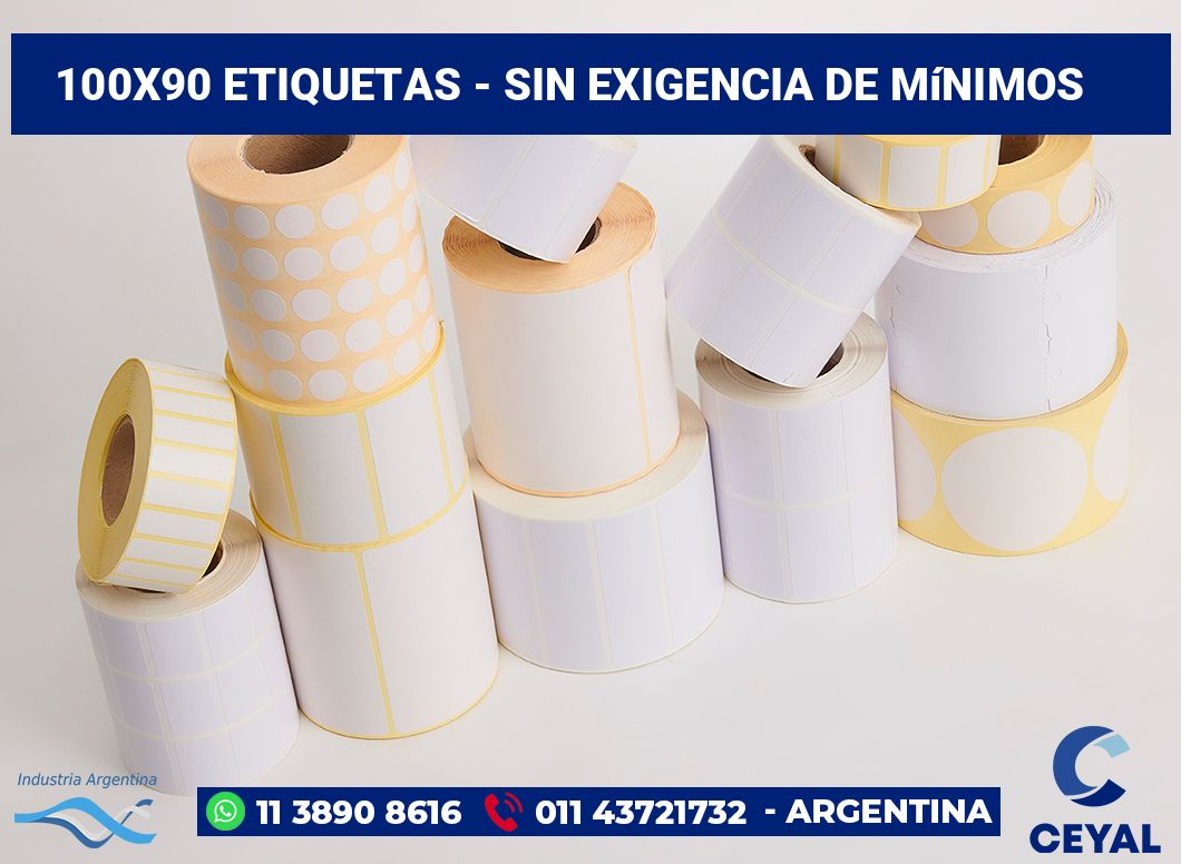 100x90 Etiquetas