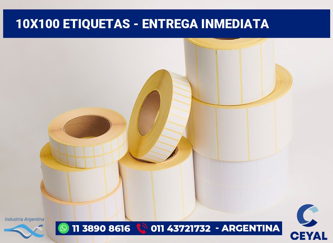 10x100 Etiquetas