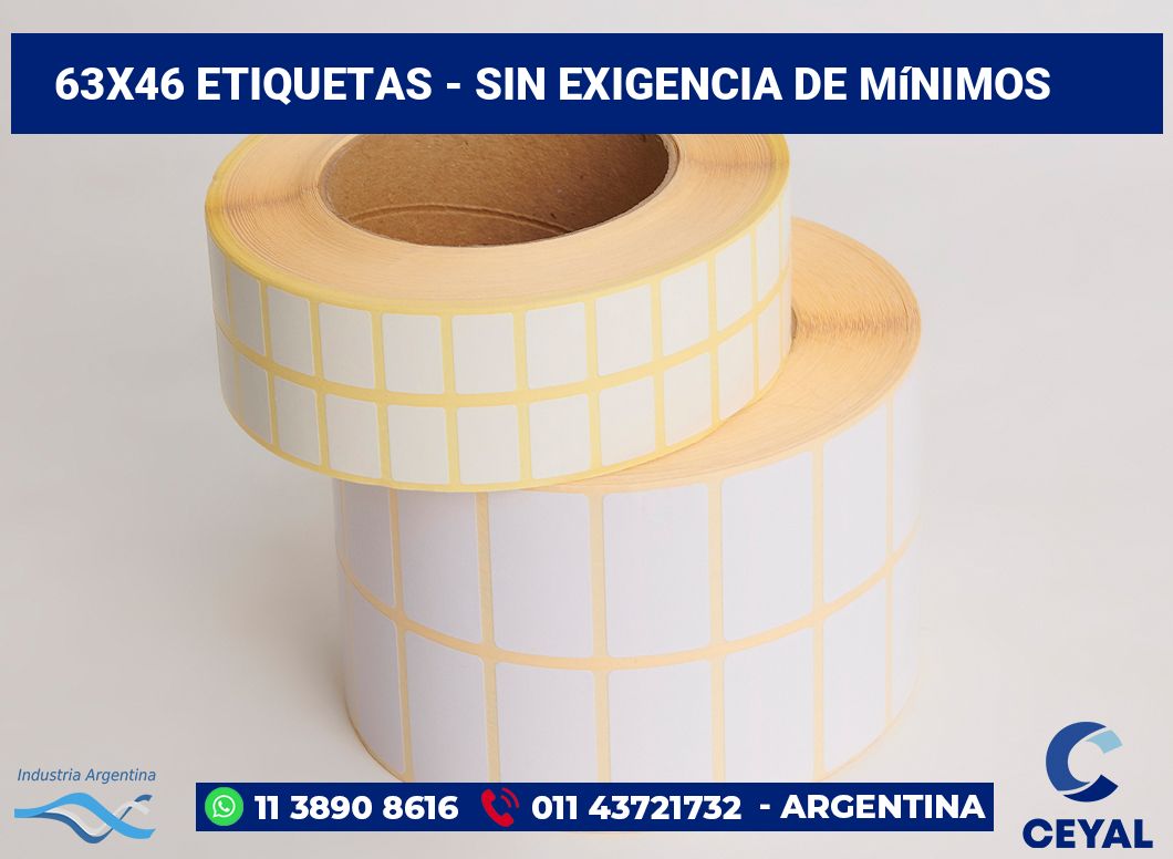 63x46 Etiquetas