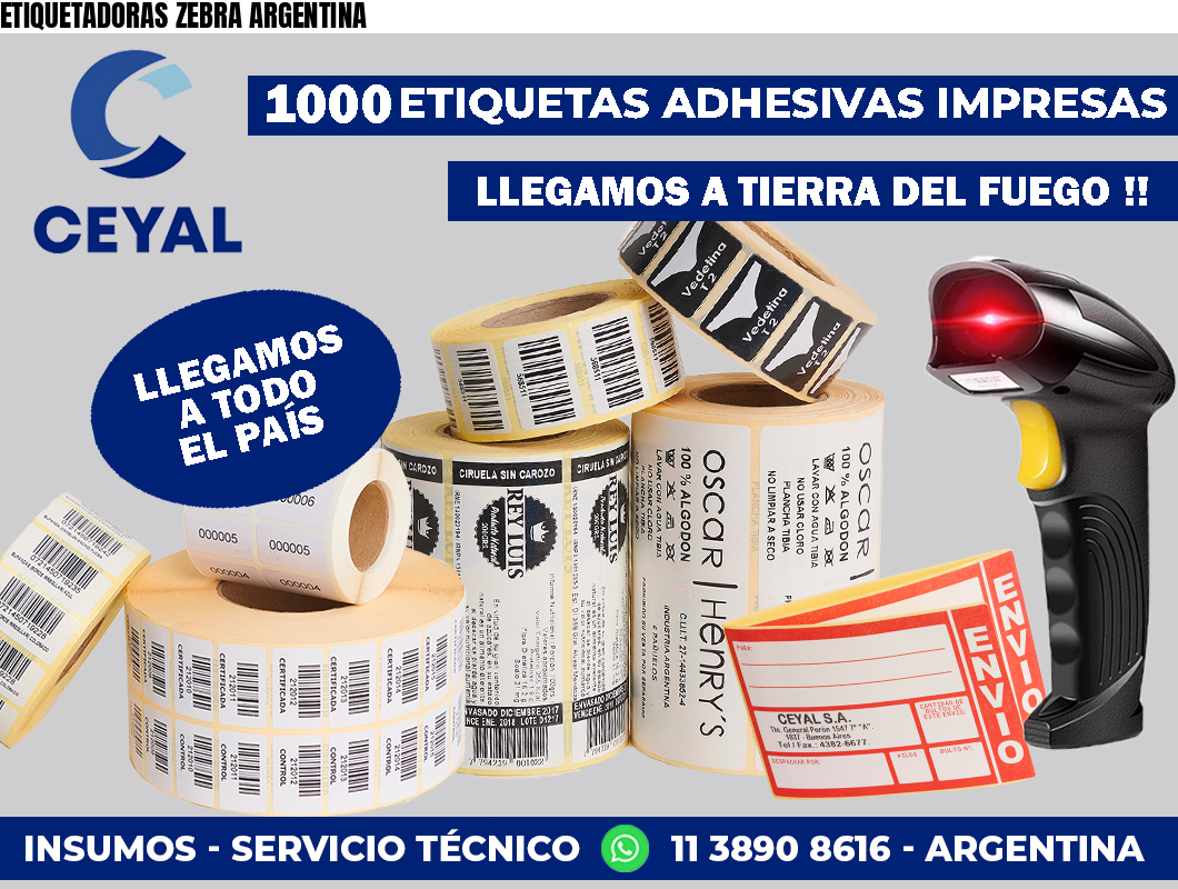 ETIQUETADORAS ZEBRA ARGENTINA