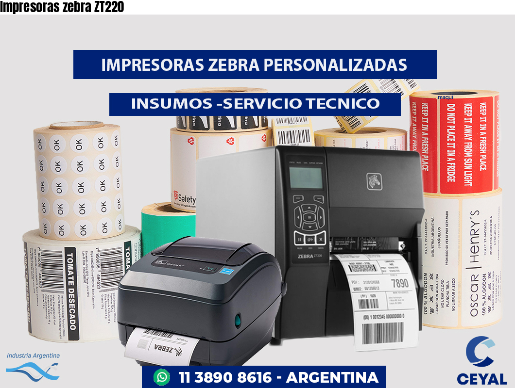 Impresoras zebra ZT220
