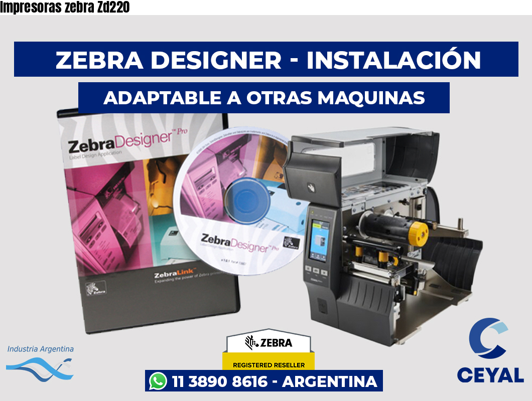 Impresoras zebra Zd220