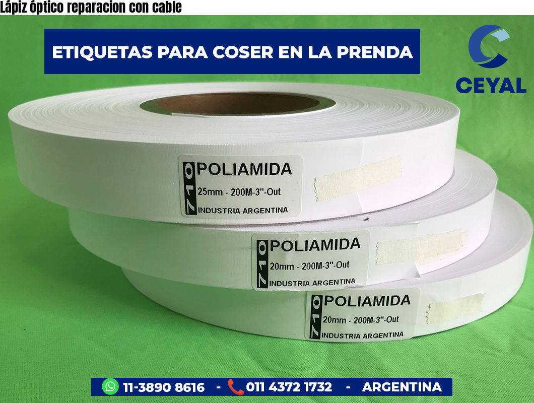 Lápiz óptico reparacion con cable