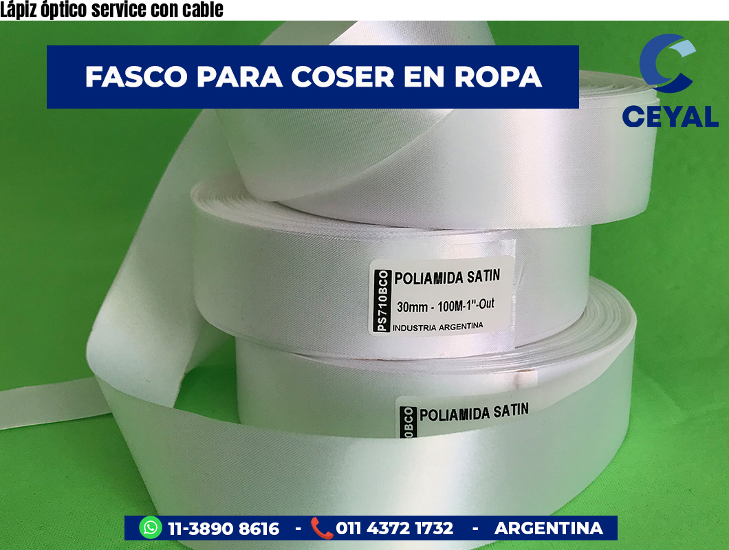 Lápiz óptico service con cable
