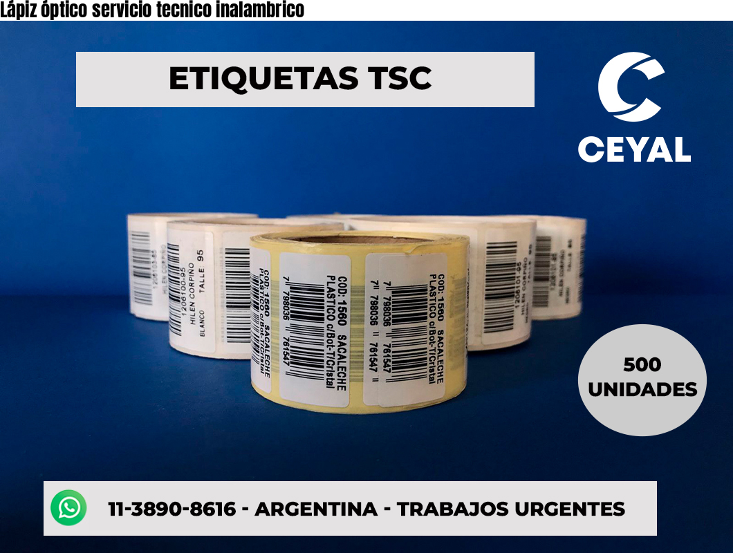 Lápiz óptico servicio tecnico inalambrico