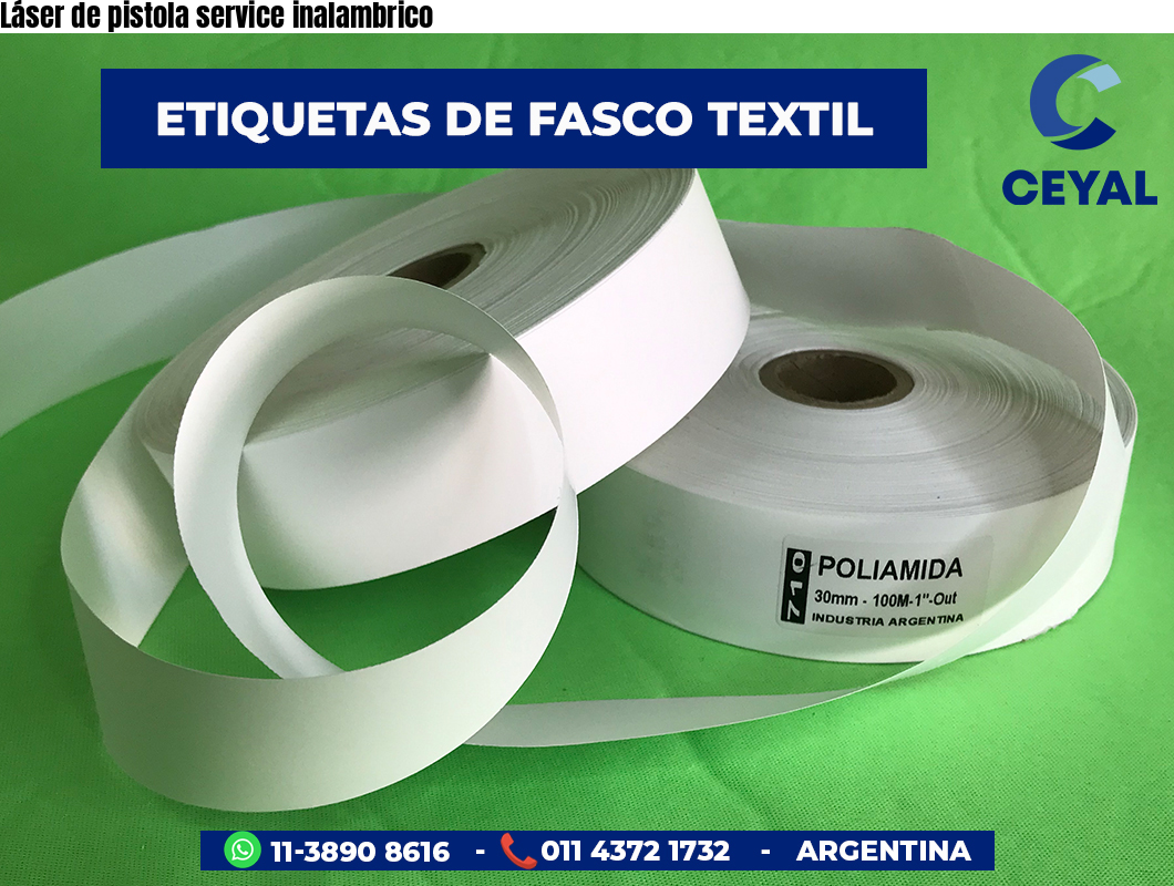 Láser de pistola service inalambrico